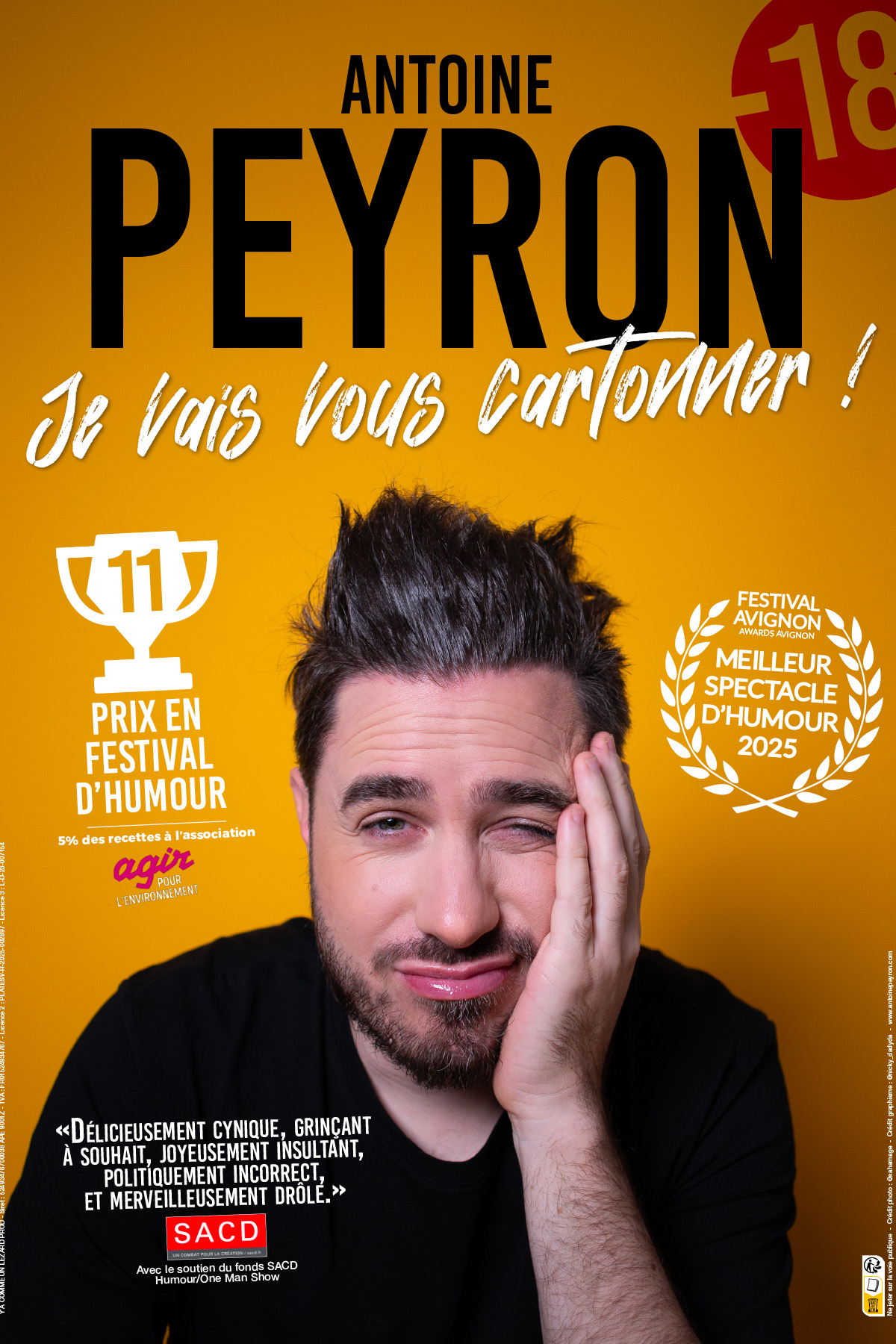 Je vais vous cartonner 